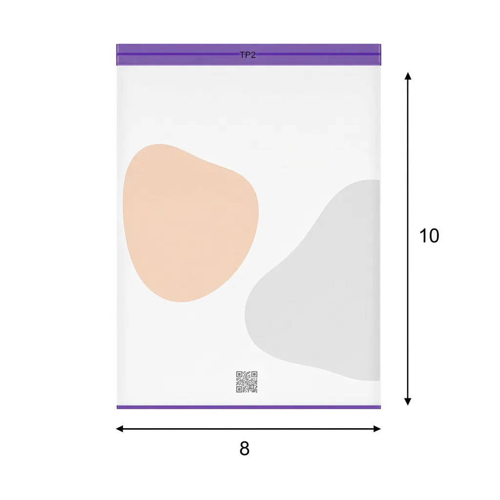 8 × 10 in Meesho Printed Tamper-Proof Courier Bag — PackWorks