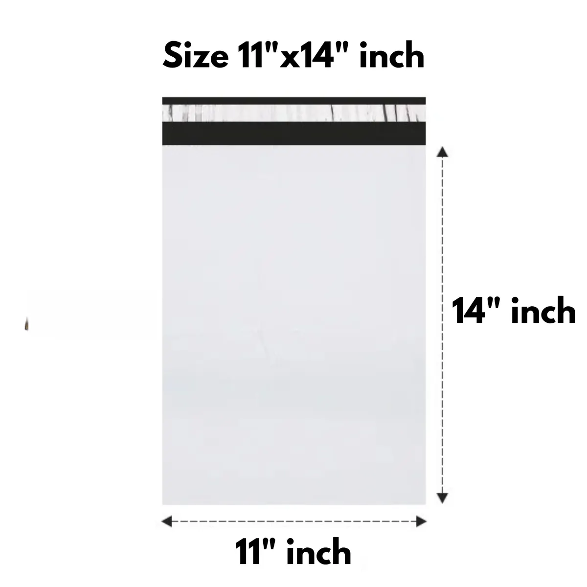 11 × 14 in Tamper-Proof Courier Bag — PackWorks