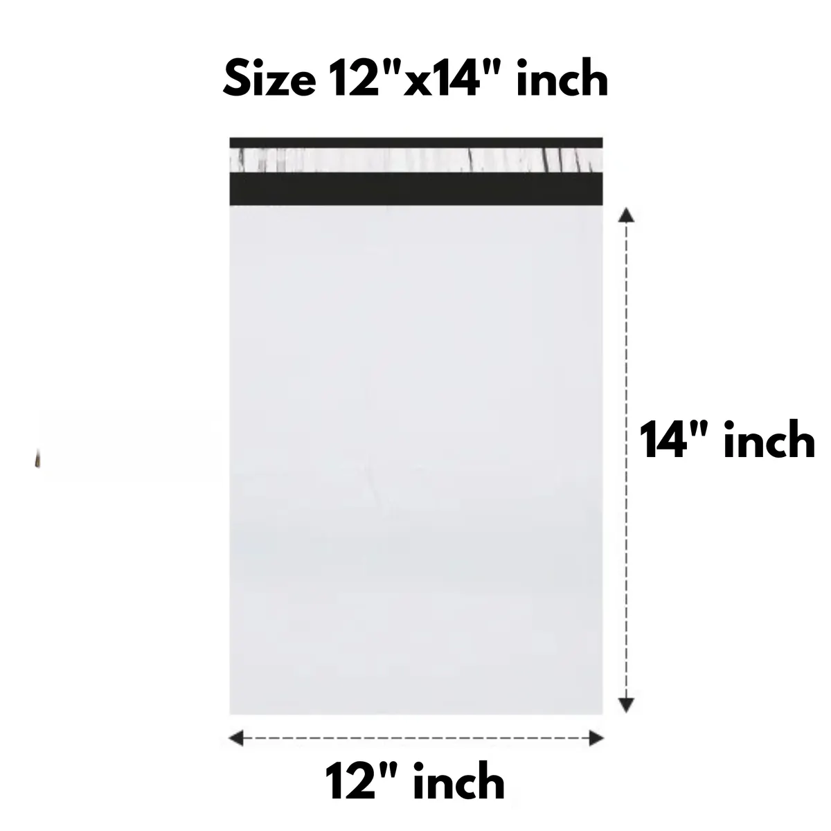 12 × 14 in Tamper-Proof Courier Bag — PackWorks