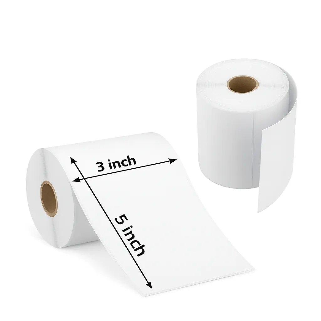 3 × 5 in Thermal Shipping Label Roll — PackWorks