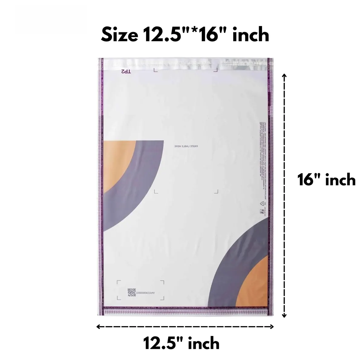 12.5 × 16 in Meesho Printed Tamper-Proof Courier Bag — PackWorks