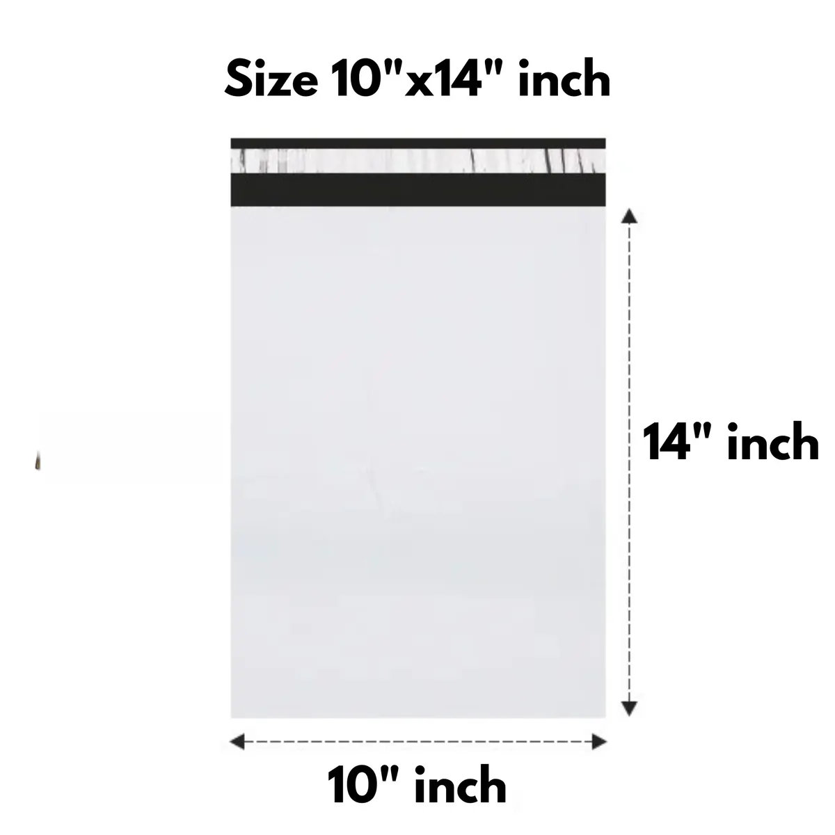 10 × 14 in Tamper-Proof Courier Bag — PackWorks