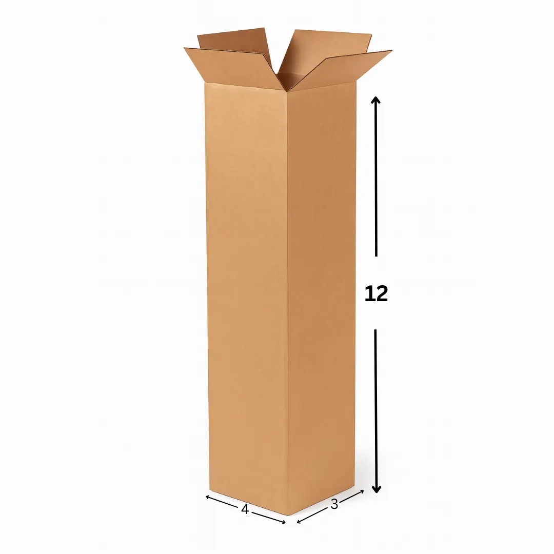 4 × 3 × 12 in Folding Carton — PackWorks