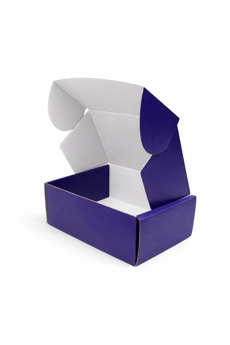 Midnight Navy Colour Mailer Box — PackWorks