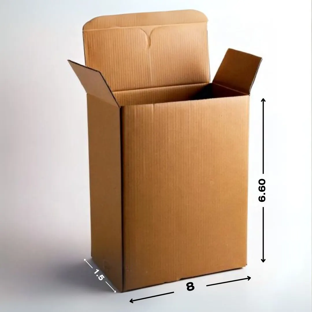 8 × 1.5 × 6.6 in Folding Carton — PackWorks